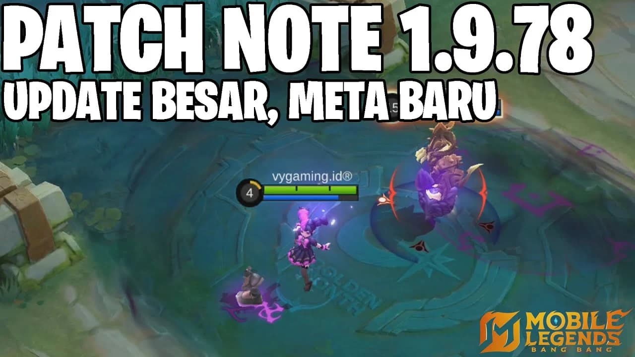 Update Patch Mobile Legends 1.9.78: Perubahan Keseimbangan, Efek Medan Perang, dan Lainnya