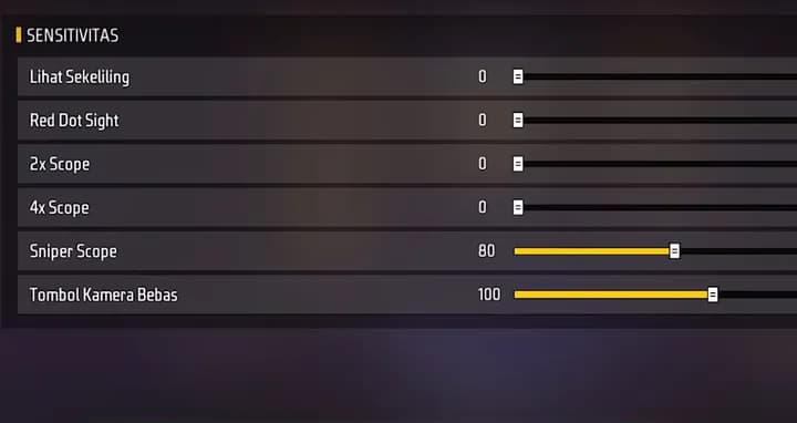 Sensi FF Auto Headshot 2026 Meta Terbaru
