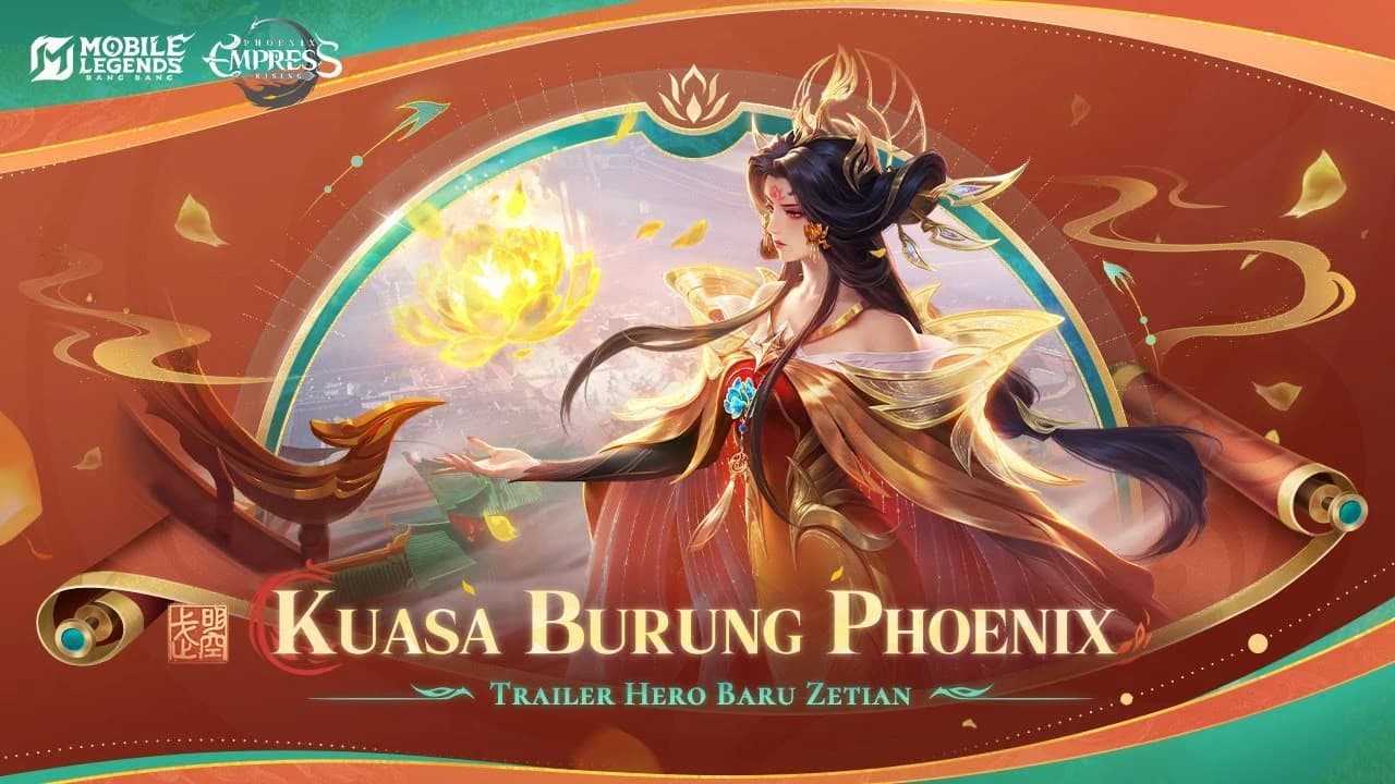 Hero Baru Zetian Hadir di Mobile Legends! 18 Juni 2025 Dapatkan Gratis dari Event Phoenix Empress Rising! 🔥👑