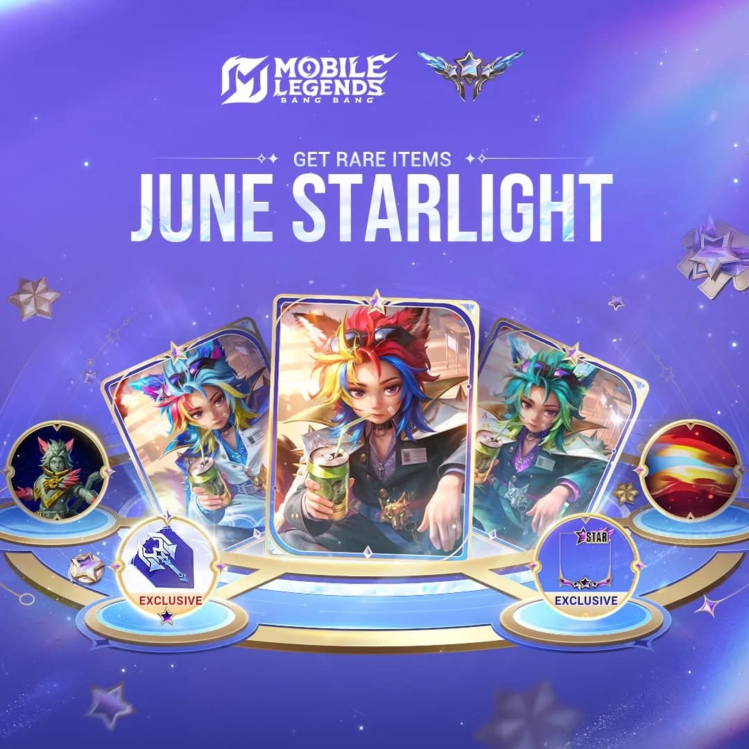 Starlight Juni 2026 MLBB Resmi Hadir! Harith "Rebel Emberfang" Bisa Didapat Mulai 300 Diamond, Worth It atau Skip?