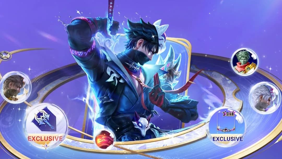 StarLight Oktober MLBB Hadir! Hayabusa Kitsune’s Shadow Cuma 300 Diamond, Bonus 300 Crystal of Aurora