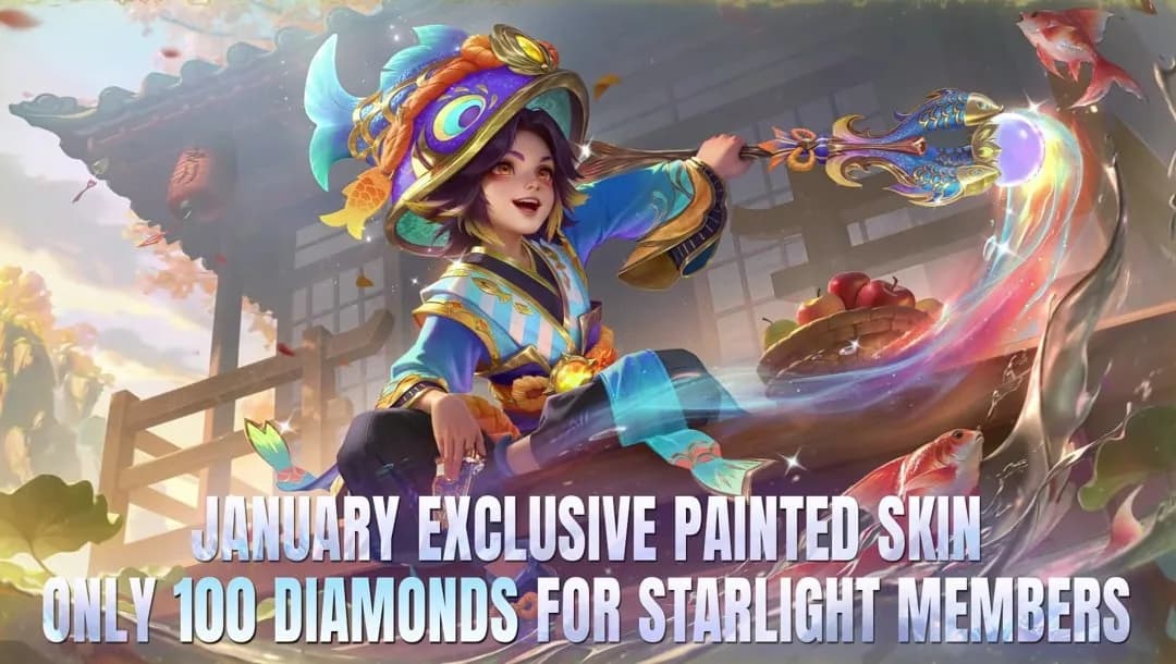 Starlight Mobile Legends Januari 2026 Hadirkan Harley “Dreaming Koi”: Skin Eksklusif, Radiant Kits Baru, dan Segudang Bonus Menarik