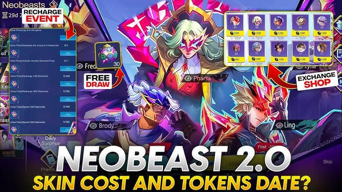 Neobeast Phase 2 Mobile Legends & Cara Hemat Mendapatkannya Lewat TopupKuy