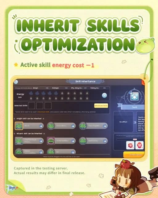 Ragnarok M: Classic Perbaikan Inherit Skills: Penjelasan Lengkap Update & Dampaknya ke Gameplay