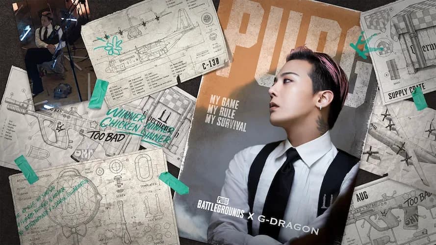 PUBG MOBILE x G-DRAGON: Kolaborasi Epik dengan Skin, Emote, dan Senjata Eksklusif!