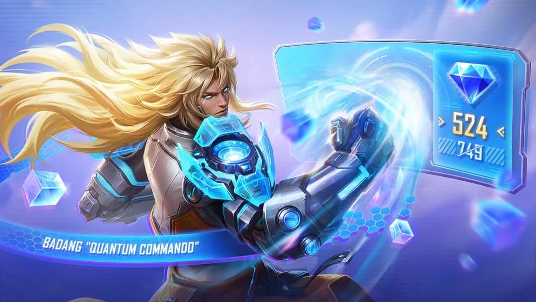 Badang “Quantum Commando” Resmi Meluncur! Skin Eksklusif MPLBB Diskon 30% Jadi 524 Diamond