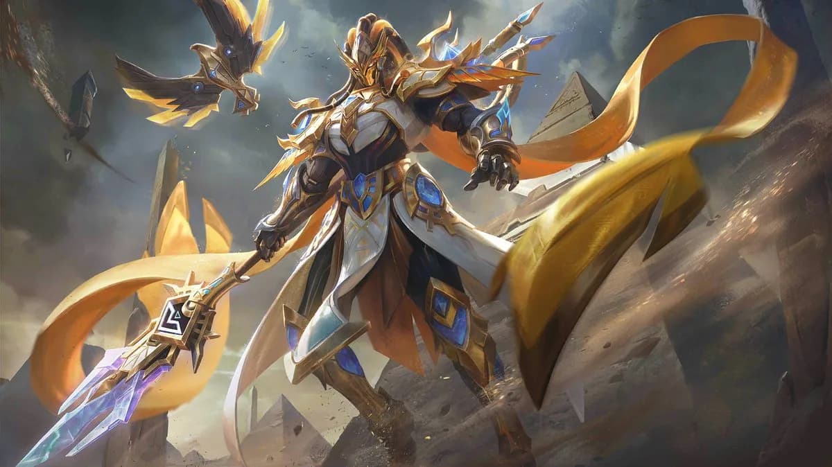 Alpha "Edict of the Sands" Segera Hadir! Bocoran Skin Epic Bertema Firaun yang Siap Bikin Alpha Makin Sangar