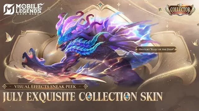 Helcurt Jadi Kaiju! Exquisite Collection Juli 2026 Resmi Dimulai, Diskon Collector dan Skin Legend Ikut Balik