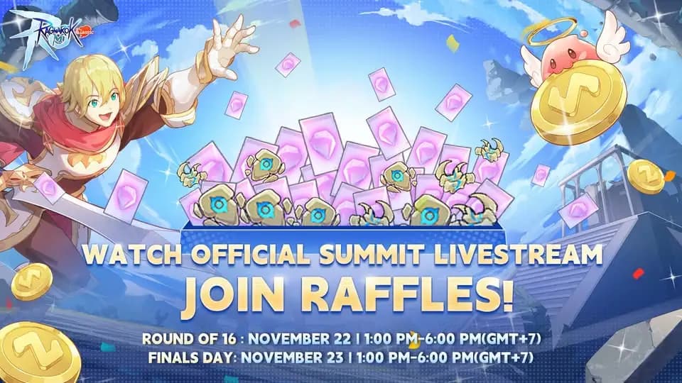 ROMC Inter-Server Summit: Cara Ikut Live Draw & Raih Hadiah Eksklusif!