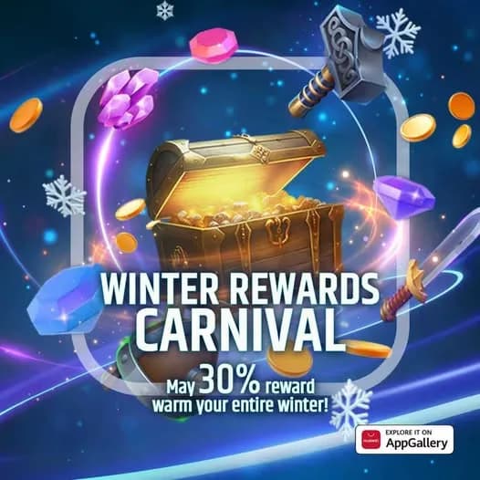 Winter Carnival King’s Choice: Cara Dapat Kupon Hingga 30% Cashback Lewat AppGallery! – Panduan Lengkap & Tips Hemat Topup