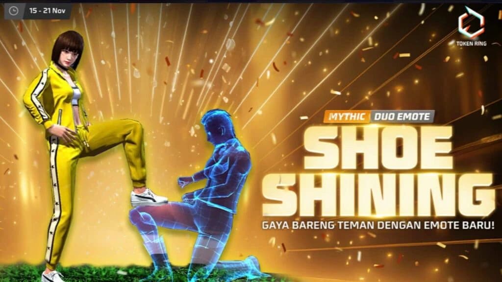 Cara Mendapatkan Emote Semir Sepatu di Free Fire