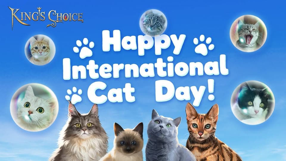 King’s Choice Rayakan International Cat Day 2025: Knights & Lovers Jadi Kucing Lucu!
