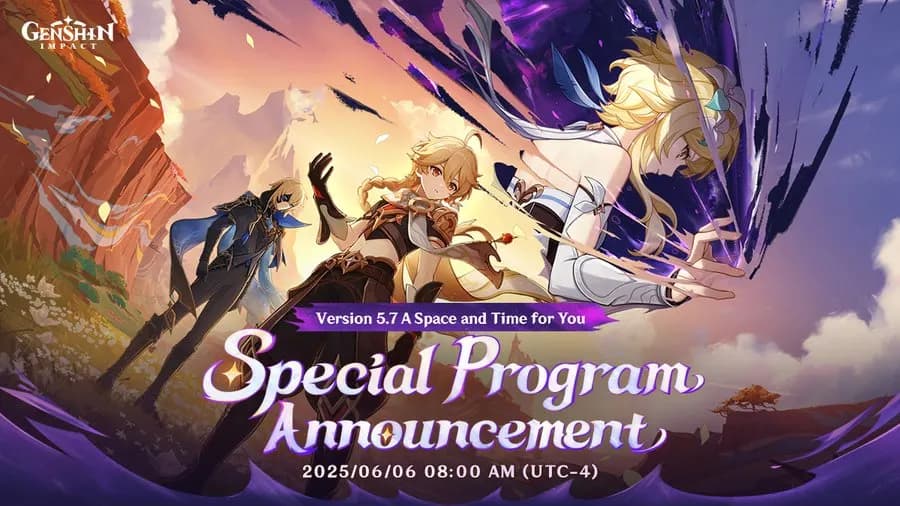 Genshin Impact Version 6.1 Livestream dan Update: Jadwal, Konten Baru, dan Bonus Primogems!
