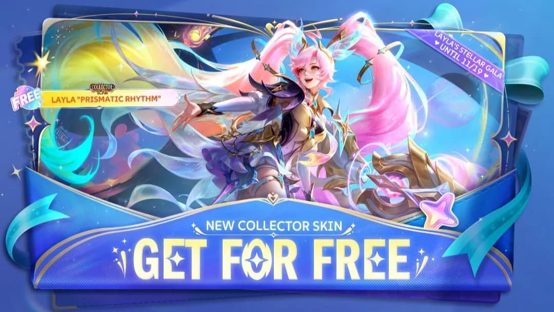 Cara Mendapatkan Skin Gratis Layla Prismatic Rhythm MLBB di Event 10th Anniversary