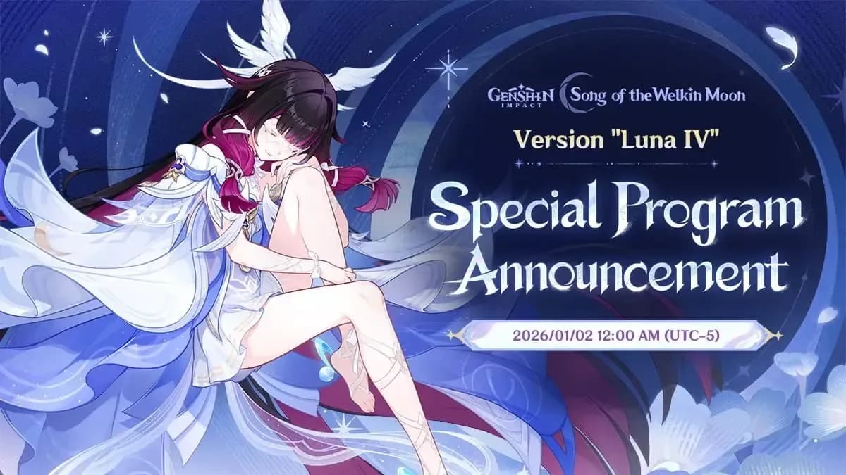 Kode Redeem Genshin Impact 6.3 “Luna IV” Terbaru Januari 2026: Gratis Primogems, Jadwal Livestream, dan Cara Klaimnya