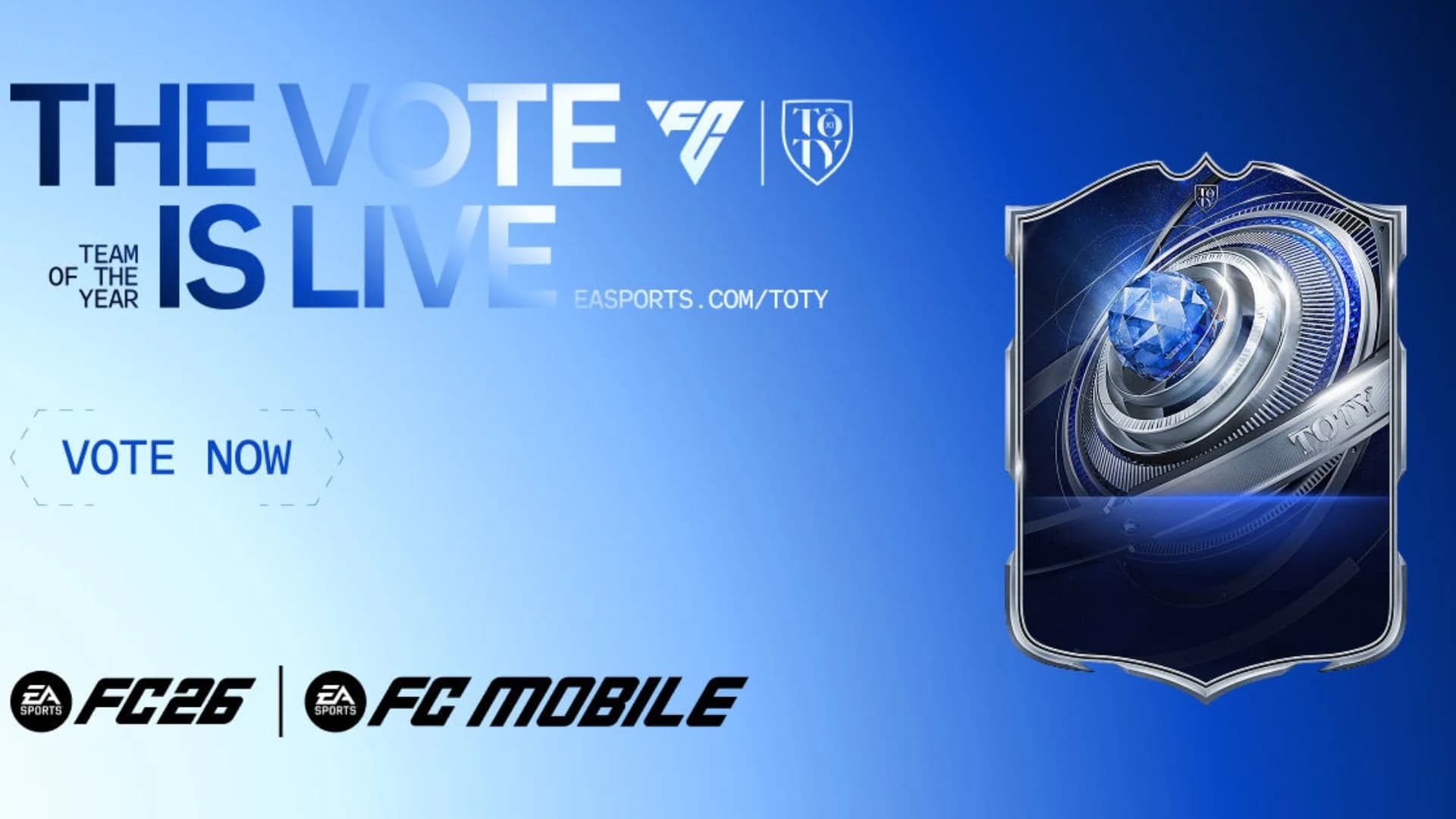 Voting Team of the Year (TOTY) FC Mobile 26 Resmi Dibuka! Ini Cara Ikut dan Bocoran Event-nya