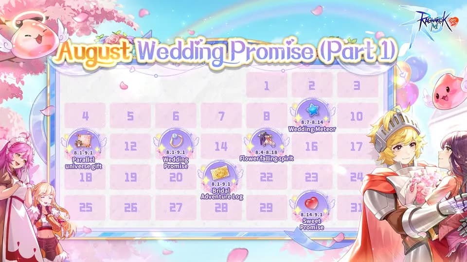 August Weddings Promise! Event Romantis di Ragnarok M: Classic Siap Meriahkan Awal Bulan