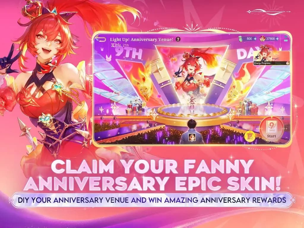 Meriah! Mobile Legends Rayakan 9th Anniversary dengan Skin Gratis Fanny P.ACE, Event Seru, dan Reward Melimpah