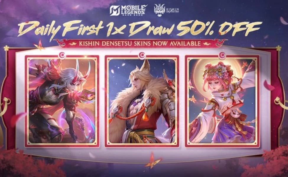 MLBB x Kishin Densetsu Phase 2: Rilis, Harga Diamond, dan Tips Hemat untuk Dapat Skin Eksklusif