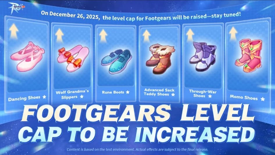Update Terbaru Ragnarok M: Classic — Level Cap Footgear Naik Mulai 26 Desember 2025!