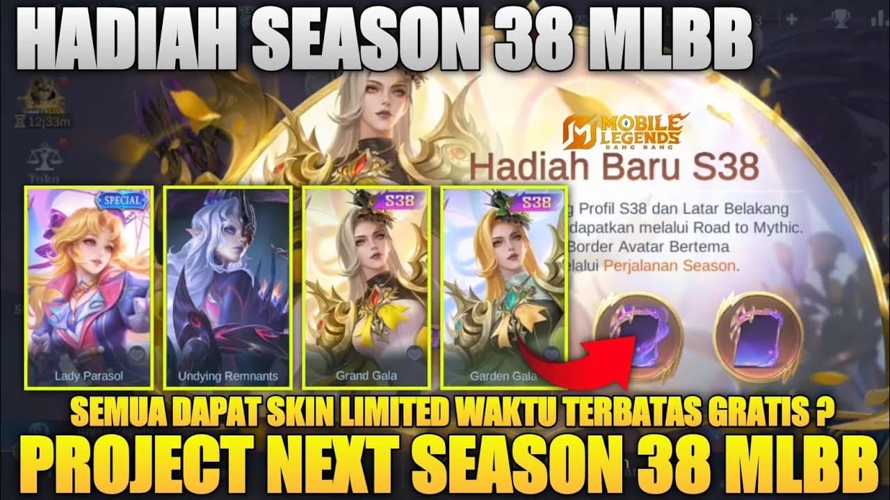 Mobile Legends (MLBB) Ranked Season 38 “Peerless Light”: Reset, Hadiah Baru, dan Semua yang Perlu Kamu Ketahui