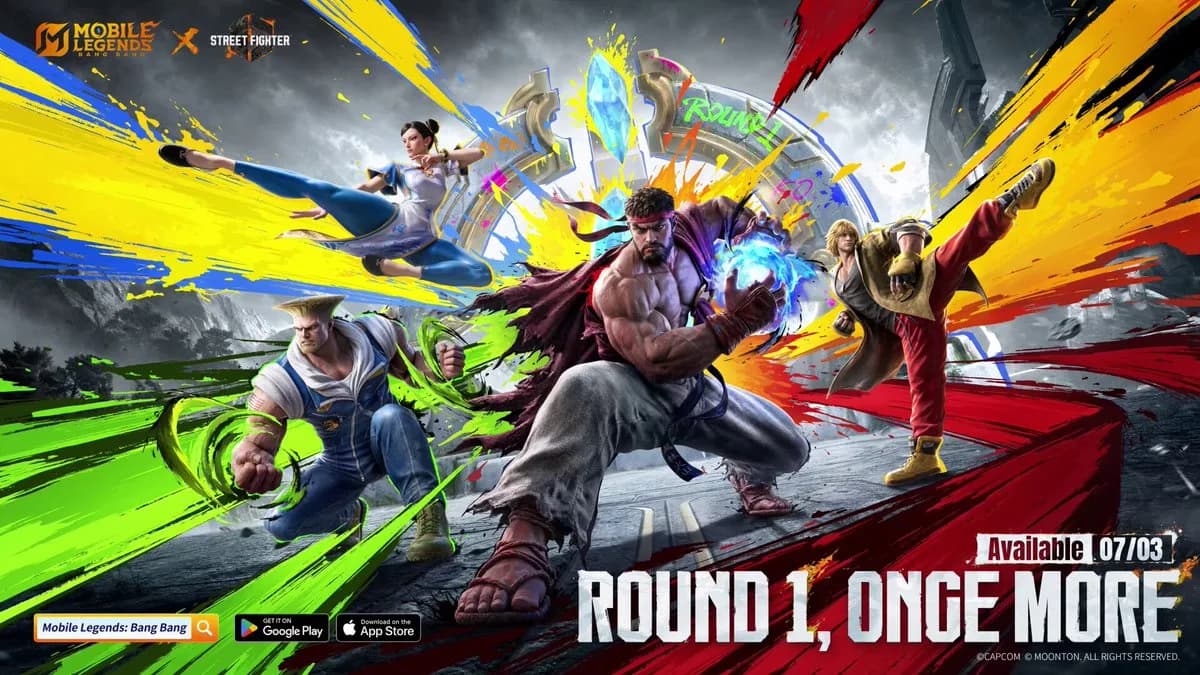 MLBB x Street Fighter 6 Resmi Datang! Bocoran Skin Kolaborasi Terbaru Bikin Player Wajib Nabung Diamond