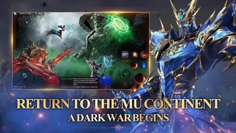MU: Dark Awakening Resmi Rilis Januari 2026! Kembali ke Dunia MU dengan MMORPG Dark Fantasy Penuh Perang Guild Epik