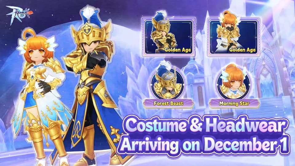 Update Terbaru Ragnarok M: Classic – Kostum Golden Age Resmi Rilis! Cara Dapatkan & Rekomendasi Top Up Termurah di TopupKuy