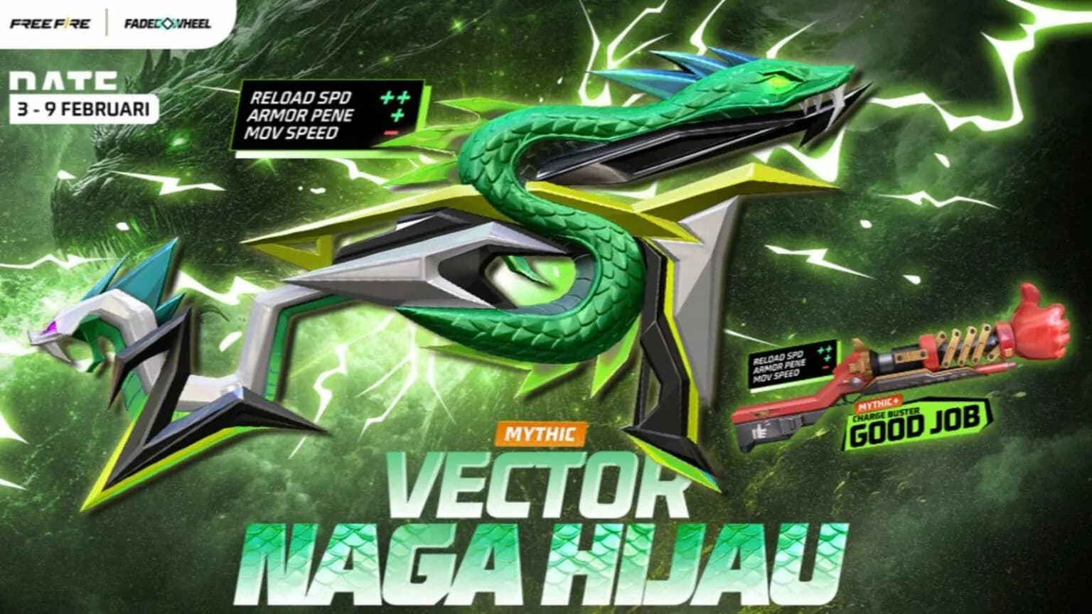 Cara Dapatkan Skin Vector Naga Free Fire: Panduan Lengkap untuk Kolektor