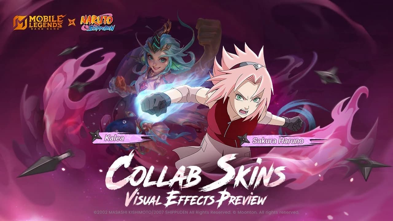 MLBB x Naruto: Kalea “Sakura Haruno” Hadir dengan Kekuatan Tinju & Healing Sakti!