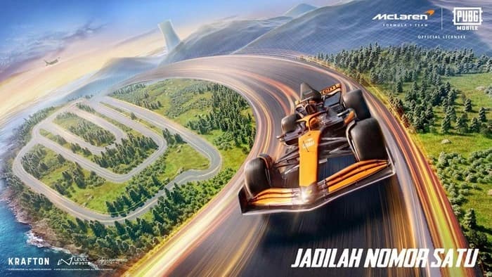PUBG Mobile dan McLaren Hadirkan Kolaborasi Spesial Bertema F1: Skin dan Fitur Eksklusif