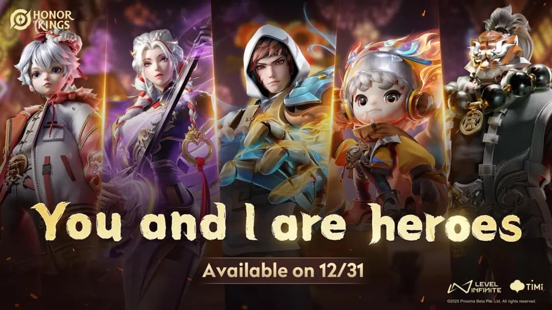 Honor of Kings Tutup 2025 dengan Meriah! Event National Star, Mode 5v5v5, dan Skin Year of Tiger Hadir Spesial