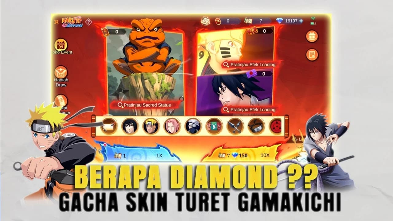 Cara Mudah Dapat 18 Scroll of Flame di Event Recharge MLBB x Naruto (16–20 Mei 2025)