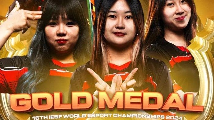 Indonesia Cetak Sejarah di IESF 2024: Tim Mobile Legends Women Juara Dunia untuk Pertama Kali