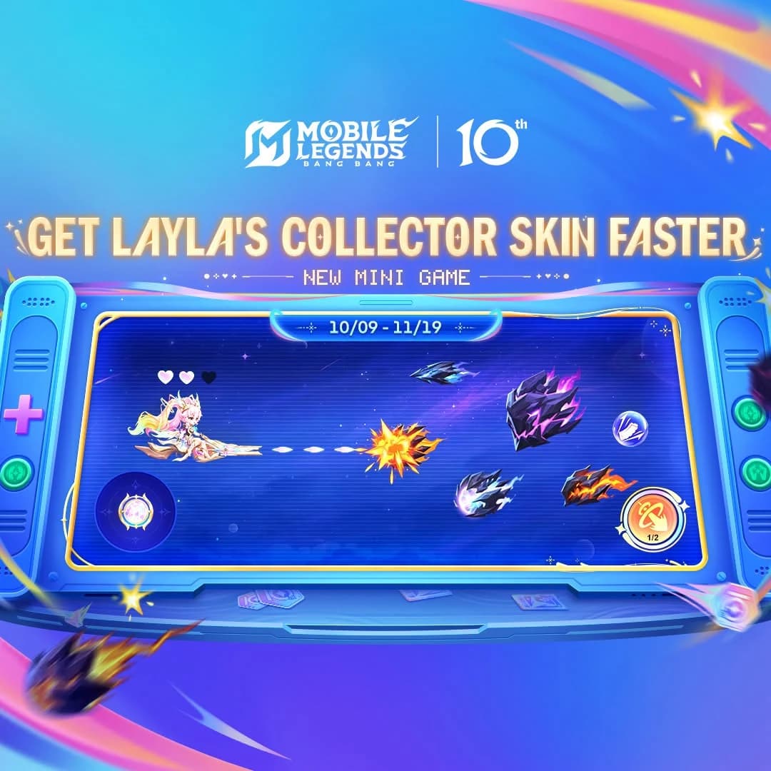 Starfall Breakout MLBB Resmi Hadir! Main Mini-Game Layla untuk Buka Skin Collector Prismatic Rhythm