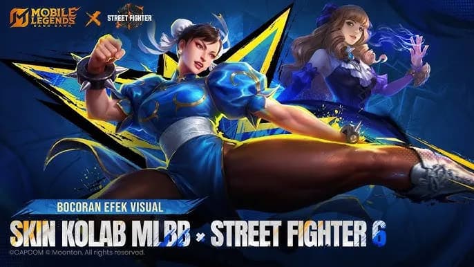 Guinevere Chun-Li Resmi Hadir! Kolaborasi MLBB x Street Fighter 6 Makin Panas